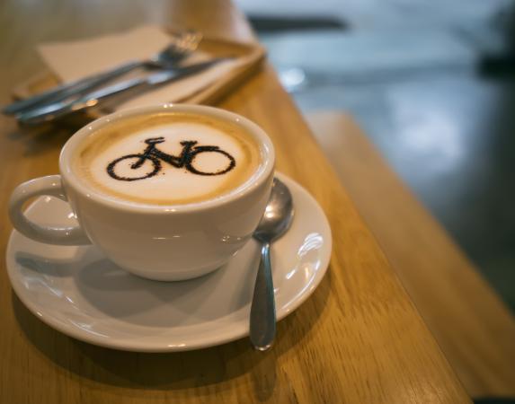 Bikefriendly bars and cafes